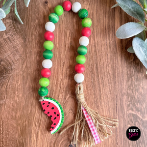Watermelon Beaded Garland