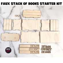 Load image into Gallery viewer, Mini Stack of Books Starter Set | DIY KIT

