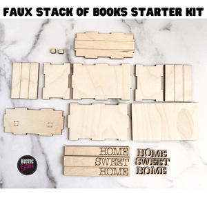Mini Stack of Books Starter Set | DIY KIT