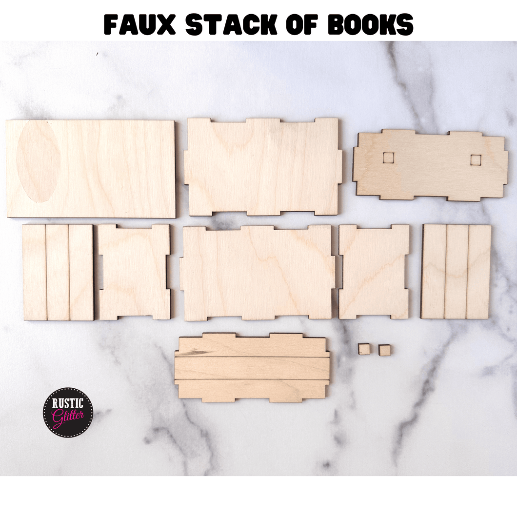 Mini Stack of Books | DIY KIT