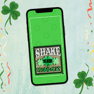 Shake Your Shamrocks Phone Wallpaper | Download