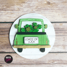 Load image into Gallery viewer, Loads of Luck Truck | St. Patrick&#39;s Day | DIY Kit (unfinished)
