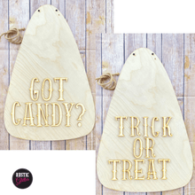 Load image into Gallery viewer, Candy Corn Door Hanger | DIY Kit | Unfinished
