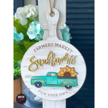 Load image into Gallery viewer, Sunflowers Decorative Cutting Board Craft Kit  | Unfinished
