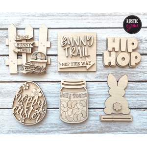Easter Tiered Tray | DIY Kit | Unfinished